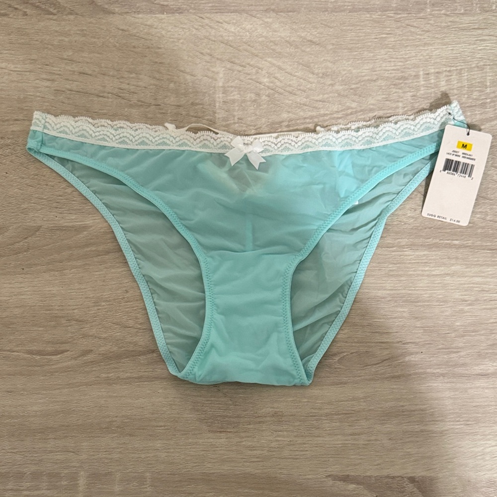 Betsey Johnson Mint Green Lace Bikini